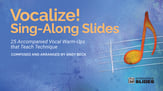 Vocalize! Sing-Along Interactive Slides, Set 1 Digital File Digital Resources cover